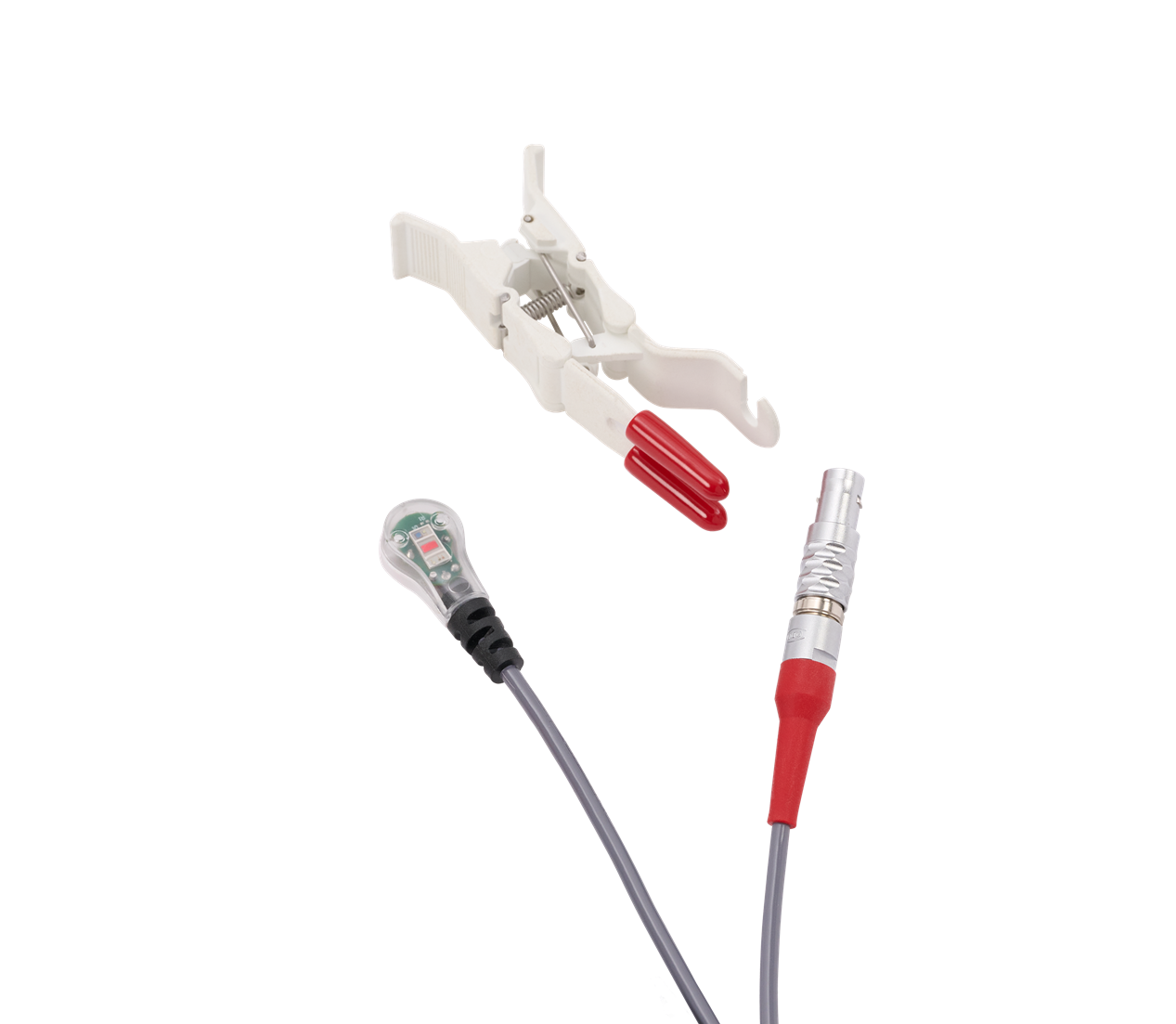 Red PPG Sensor with Clip